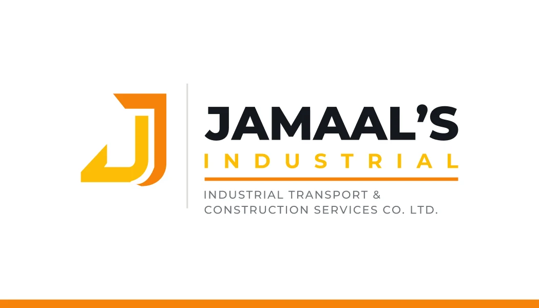 Jamaal's Industrial business card, front