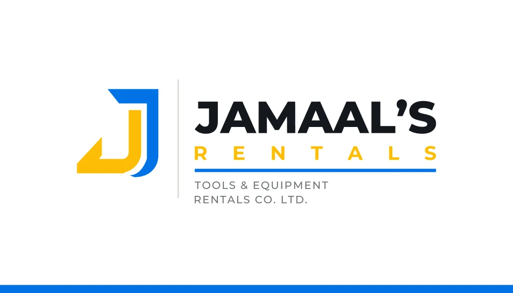 Jamaal's Rentals business card, front